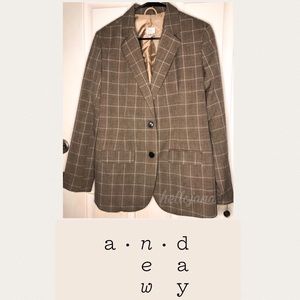 A New Day Brown Blazer BNWOT